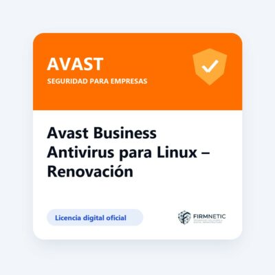 Renovación Avast Business Antivirus para Linux