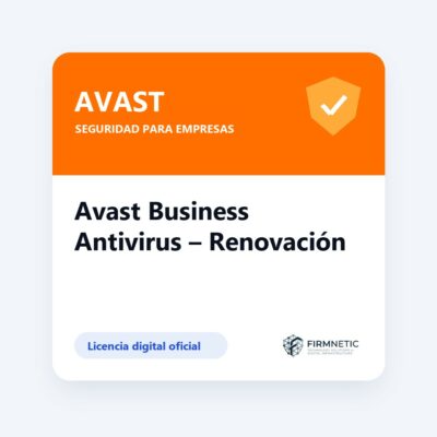 Renovación Avast Business Antivirus