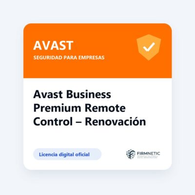 Renovación Avast Business Premium Remote Control