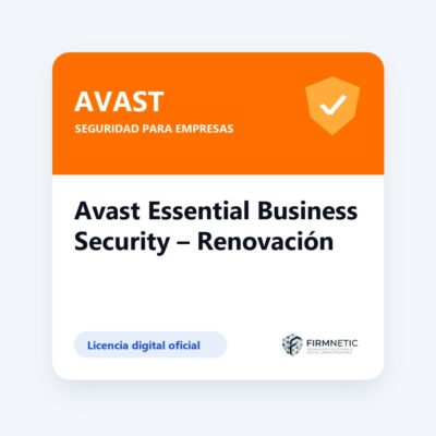 Renovación Avast Essential Business Security