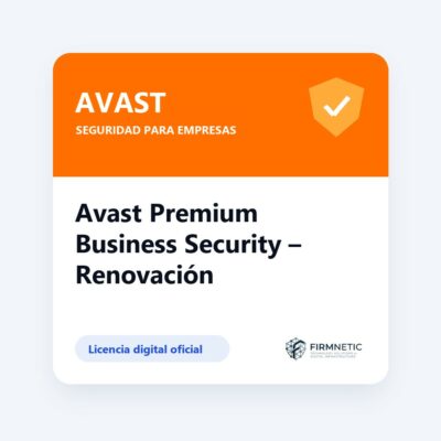 Renovación Avast Premium Business Security