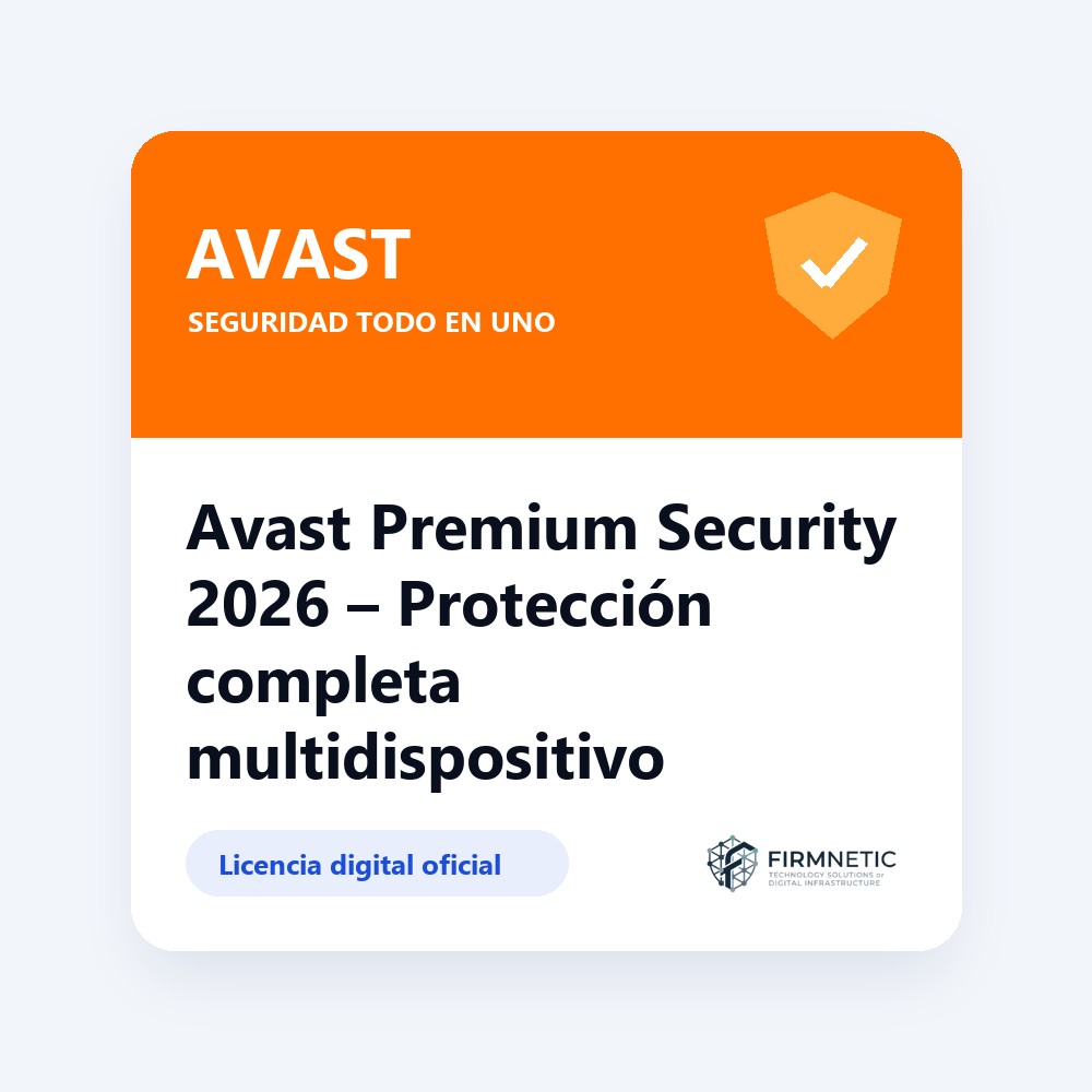 Avast Premium Security 2026 – Protección completa multidispositivo