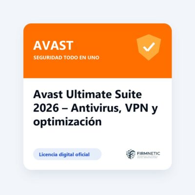 Avast Ultimate Suite 2026 – Antivirus, VPN y optimización