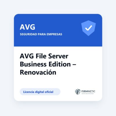 Renovación AVG File Server Business Edition