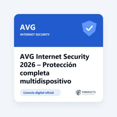 AVG Internet Security 2026 – Protección completa multidispositivo