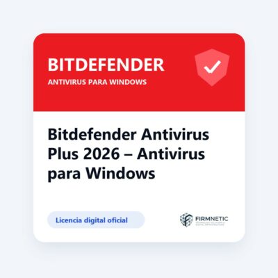 Bitdefender Antivirus Plus 2026 – Antivirus para Windows