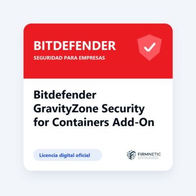 Bitdefender GravityZone Security for Containers Add-On