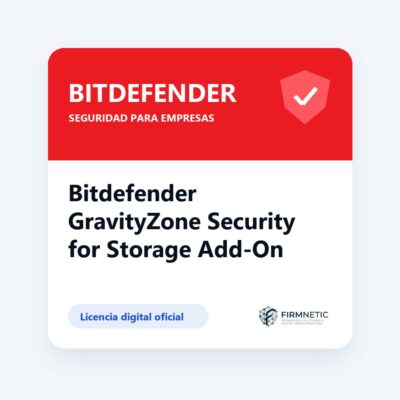 Bitdefender GravityZone Security for Storage Add-On