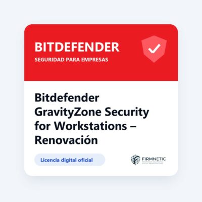 Renovación Bitdefender GravityZone Security for Workstations