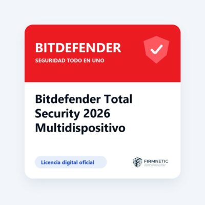 Bitdefender Total Security 2026 Multidispositivo