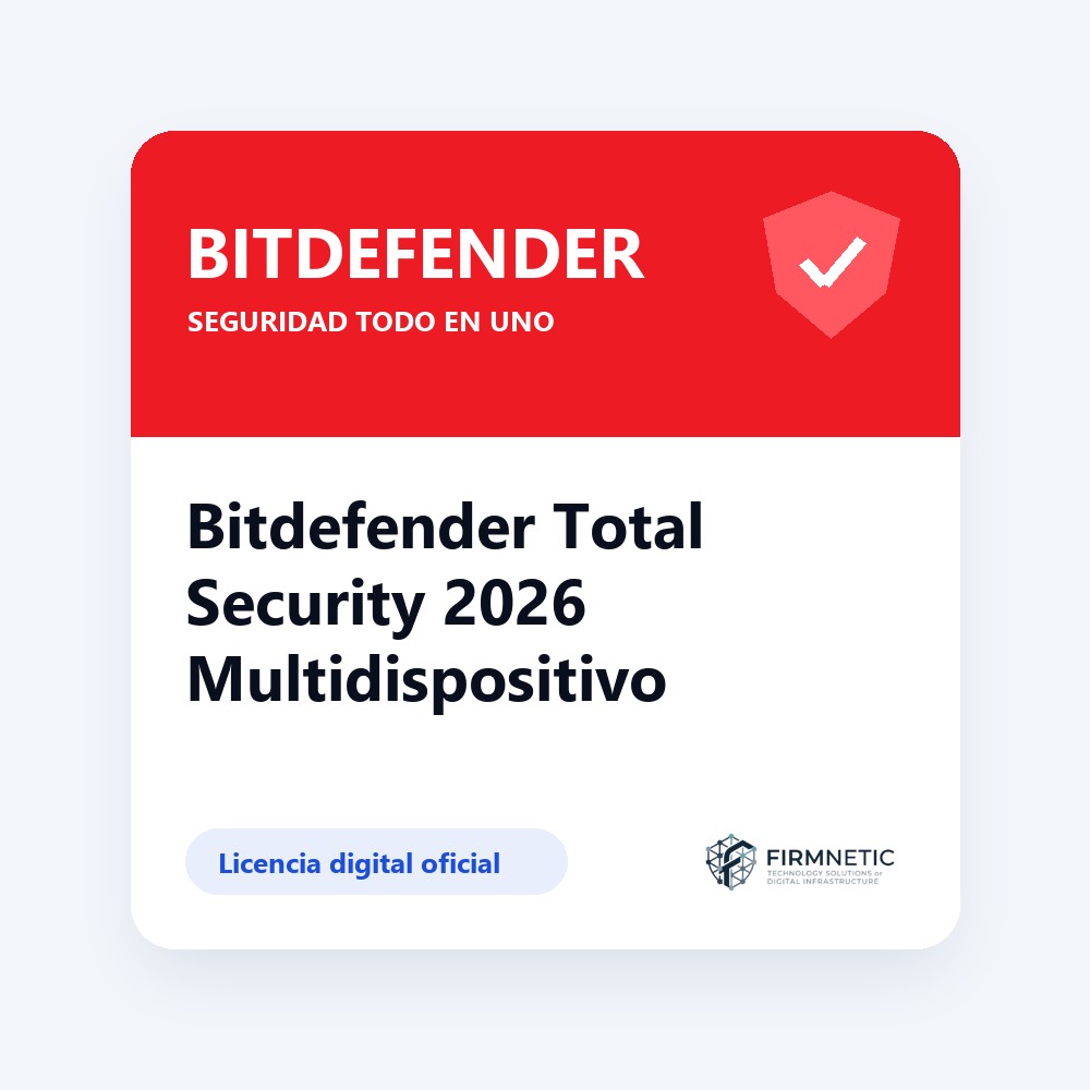 Bitdefender Total Security 2026 Multidispositivo