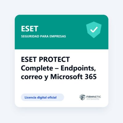 ESET PROTECT Complete – Endpoints, correo y Microsoft 365