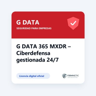 G DATA 365 MXDR – Ciberdefensa gestionada 24/7