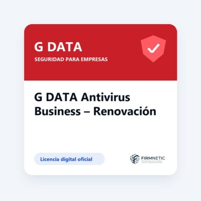 Renovación G DATA Antivirus Business