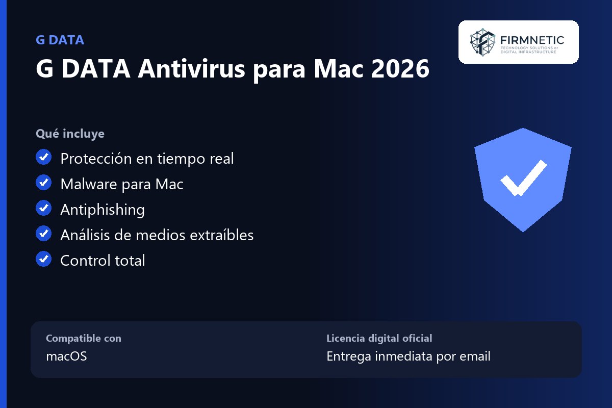 G DATA Antivirus para Mac 2026 – características