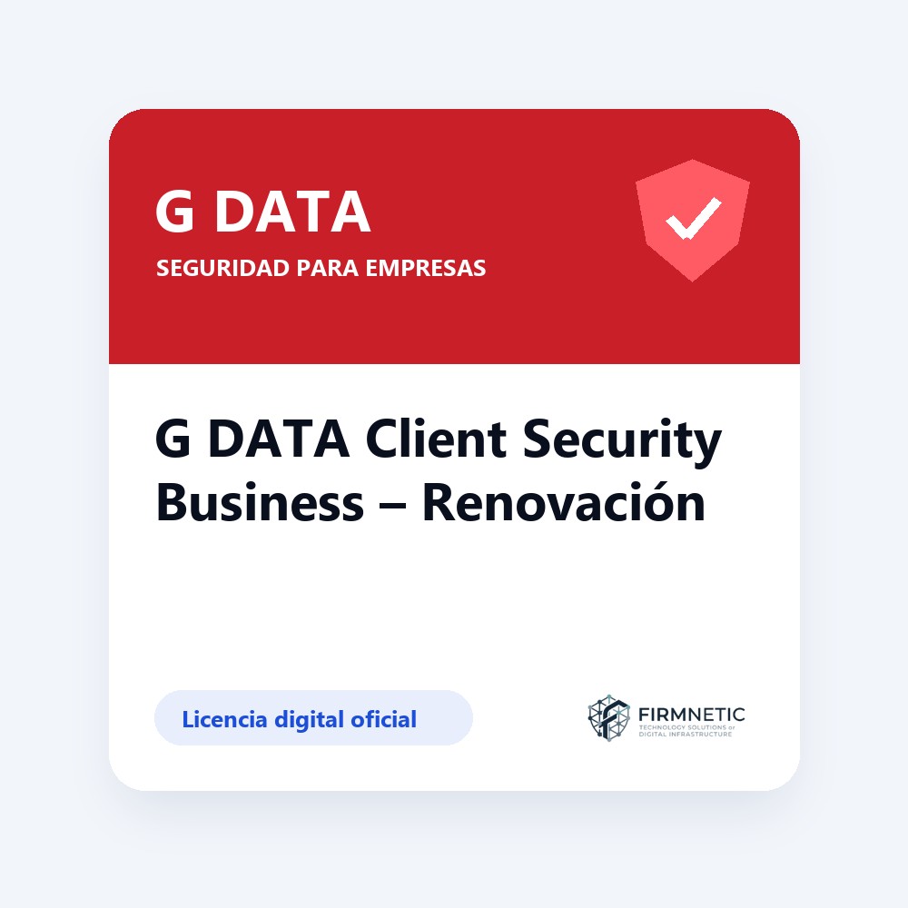 Renovación G DATA Client Security Business