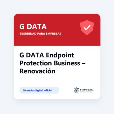 Renovación G DATA Endpoint Protection Business