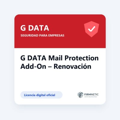 Renovación G DATA Mail Protection Add-On