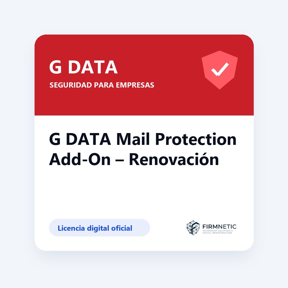 Renovación G DATA Mail Protection Add-On