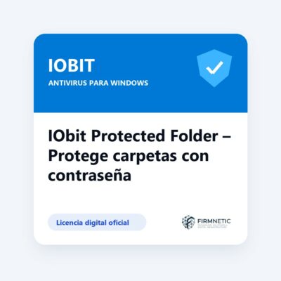 IObit Protected Folder – Protege carpetas con contraseña