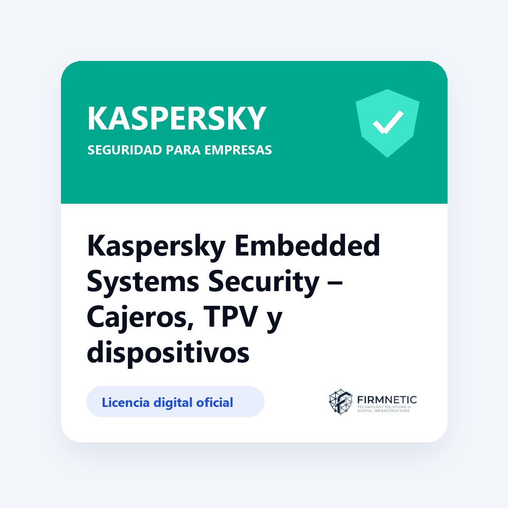 Kaspersky Embedded Systems Security Cajeros, TPV y dispositivos