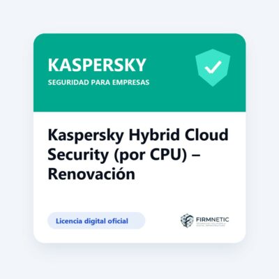 Renovación Kaspersky Hybrid Cloud Security (por CPU)
