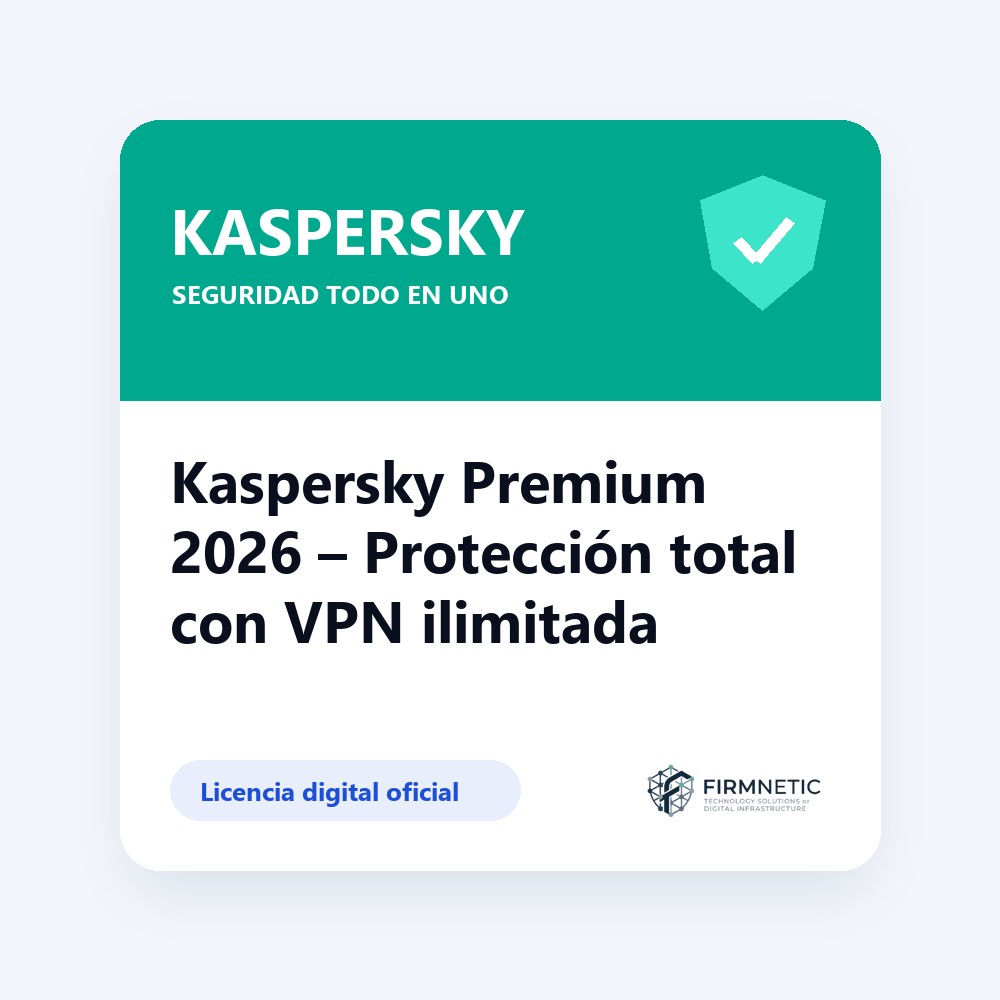 Kaspersky Premium 2026 – Protección total con VPN ilimitada