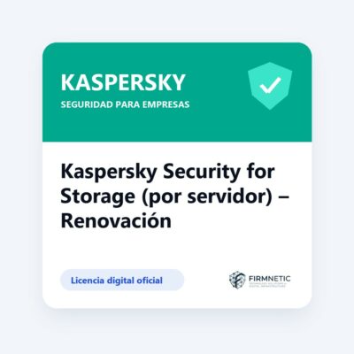 Renovación Kaspersky Security for Storage (por servidor)