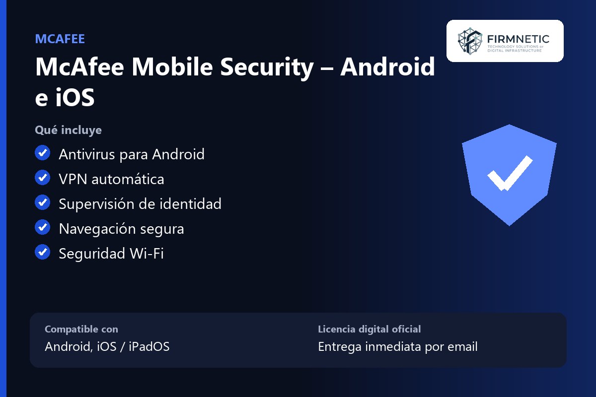 McAfee Mobile Security – Android e iOS – características