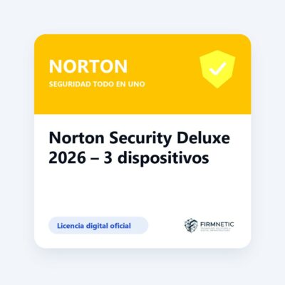 Norton Security Deluxe 2026 – 3 dispositivos