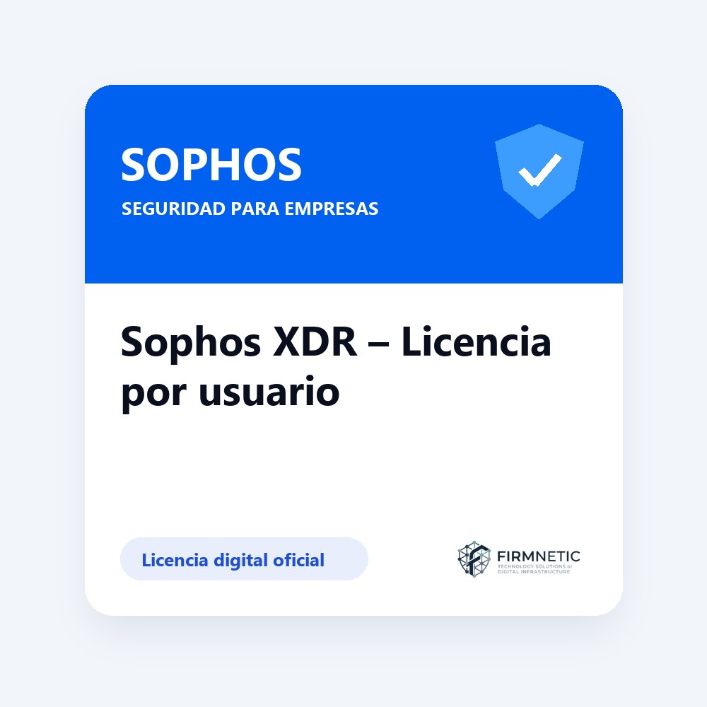 Sophos XDR – Licencia por usuario