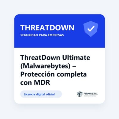 ThreatDown Ultimate (Malwarebytes) – Protección completa con MDR