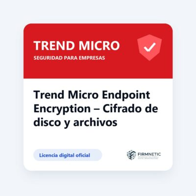 Trend Micro Endpoint Encryption – Cifrado de disco y archivos
