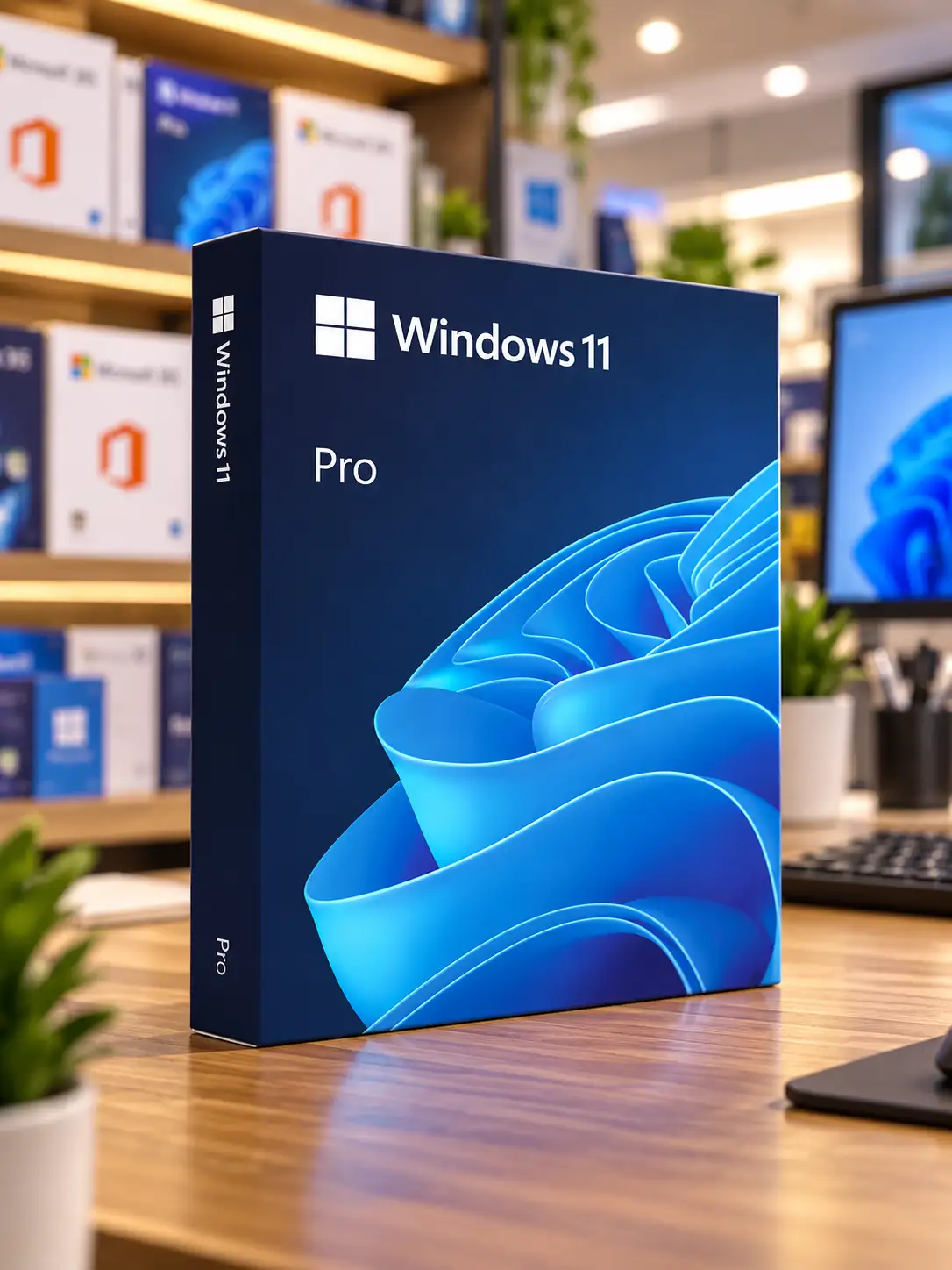 windows 11 pro caja fisica copia