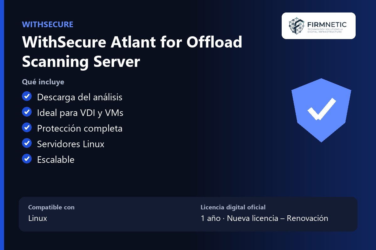 WithSecure Atlant for Offload Scanning Server – características