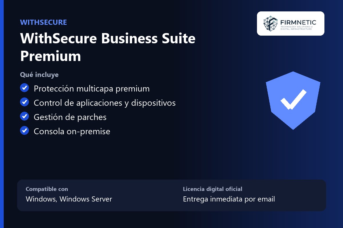 WithSecure Business Suite Premium – características
