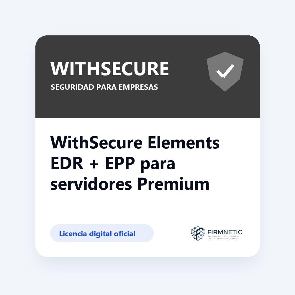 WithSecure Elements EDR + EPP para servidores Premium