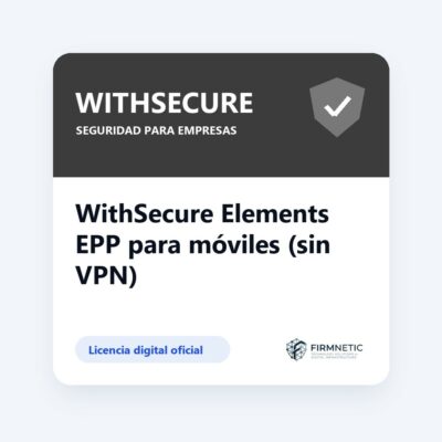 WithSecure Elements EPP para móviles (sin VPN)